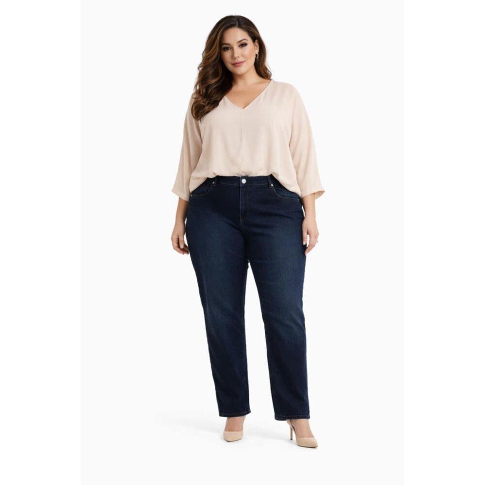 Lane Bryant Jeans Denim Skinny Genius Fit Pants Women's WOMAN'S Plus Size 28